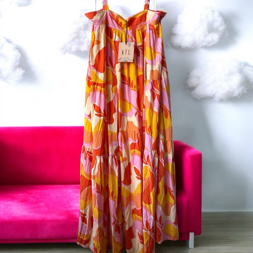 Women's ATL Multicolor Maxi Dress